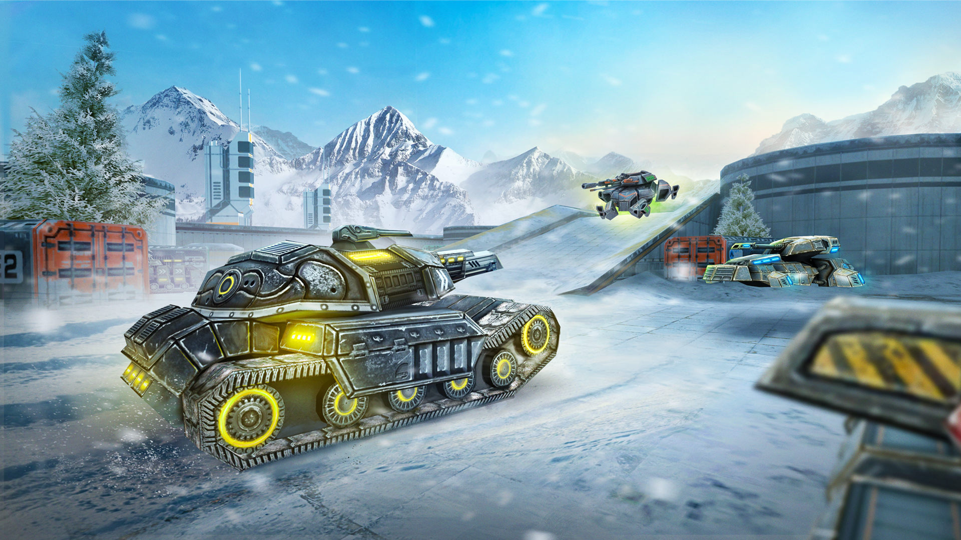 اسکرین شات 1 بازی Iron Tanks: War Games Online