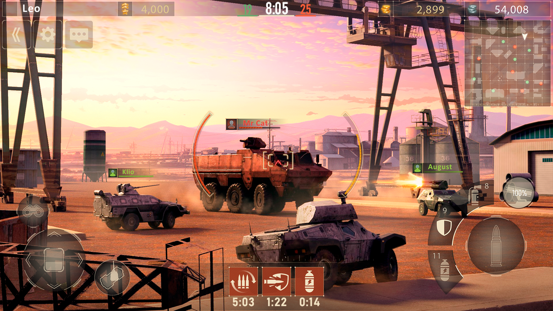 اسکرین شات 2 بازی Metal Force: Shooter Machines