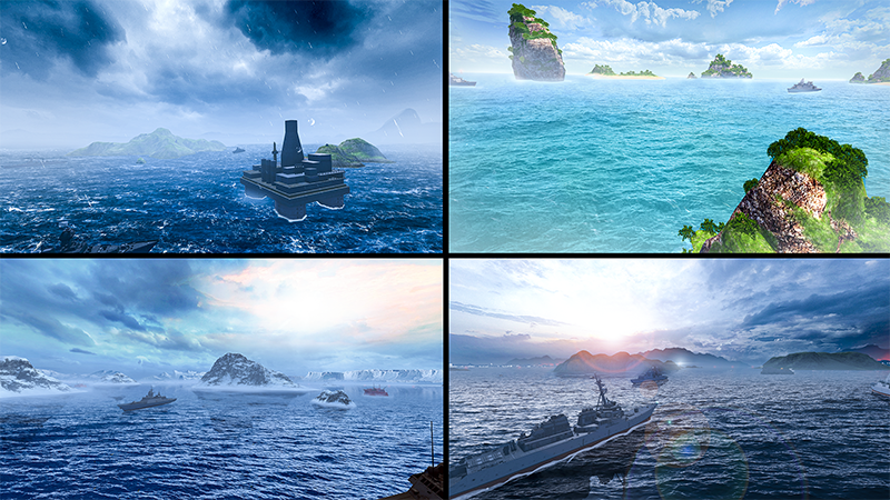 اسکرین شات 4 بازی Naval Armada：Modern ship games