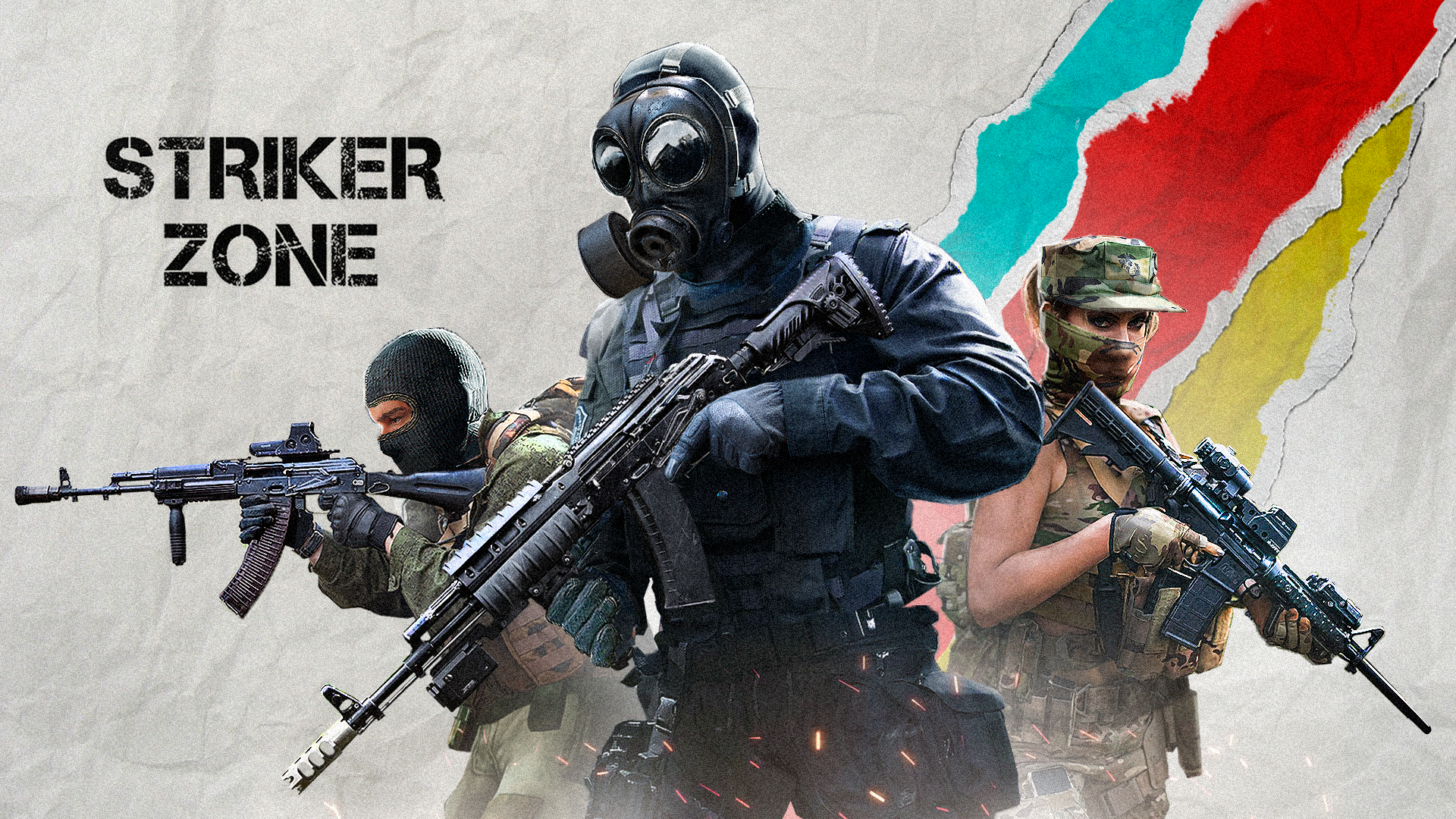 اسکرین شات 1 بازی striker zone mobile
