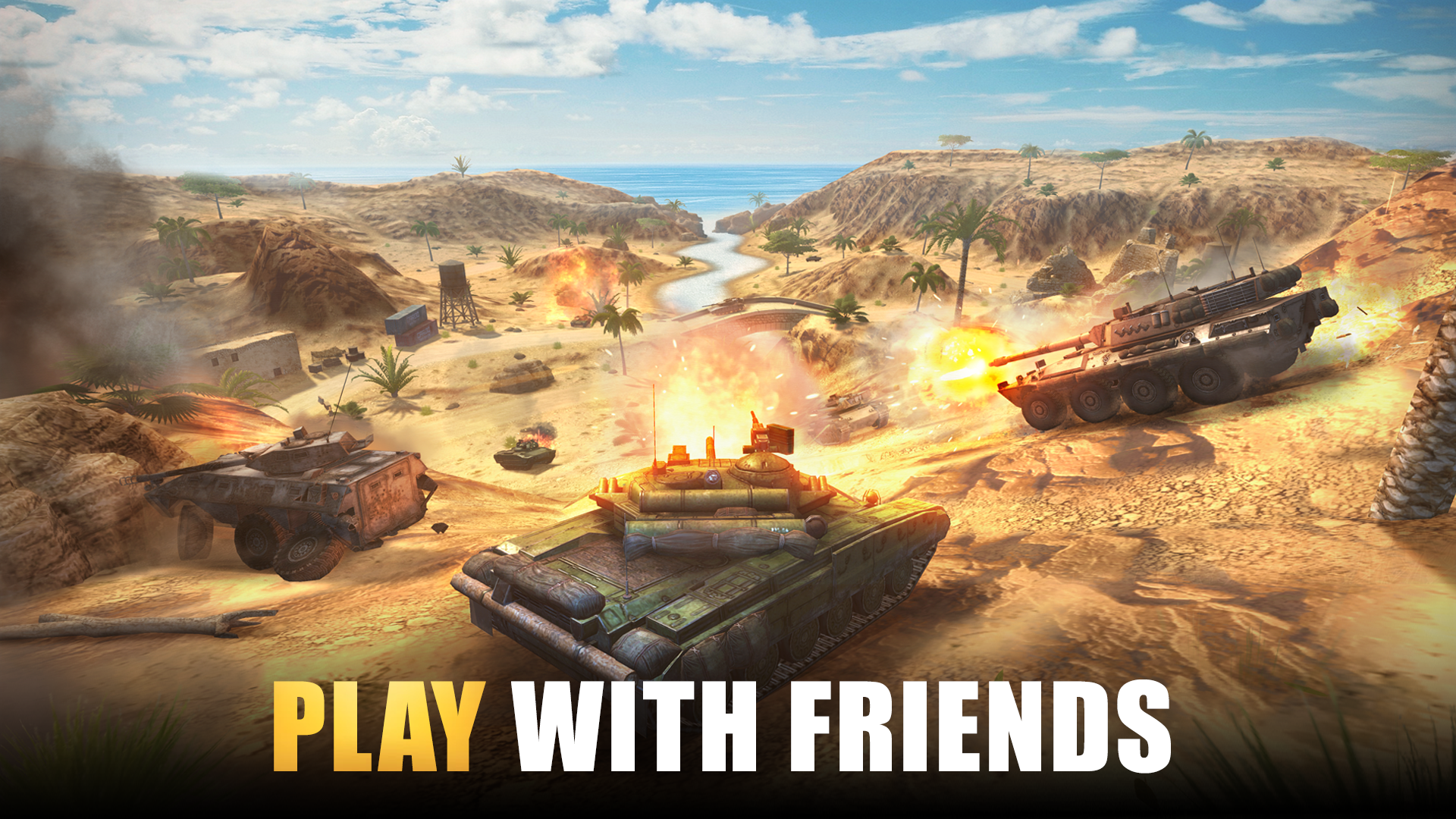 اسکرین شات 1 بازی Tank Force: The Army Games PVP