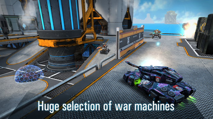 اسکرین شات 2 بازی Robots VS Tanks: 5v5 Tactical Multiplayer Battles