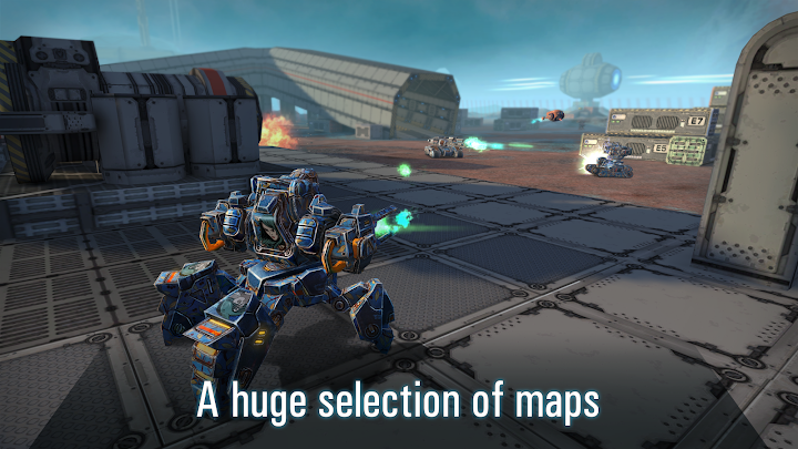 اسکرین شات 3 بازی Robots VS Tanks: 5v5 Tactical Multiplayer Battles