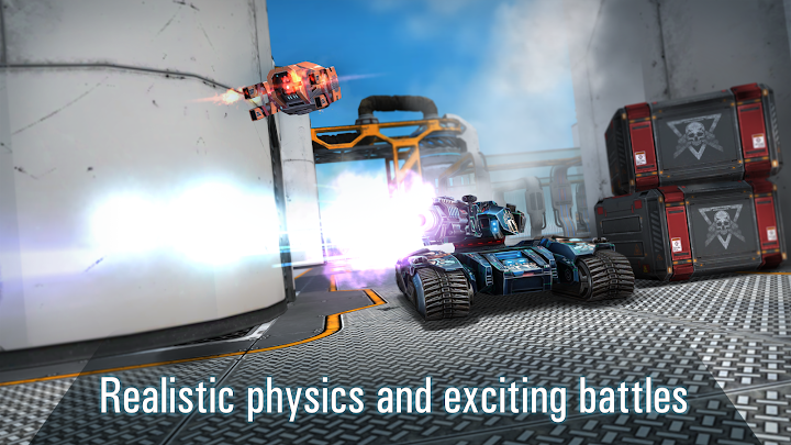اسکرین شات 6 بازی Robots VS Tanks: 5v5 Tactical Multiplayer Battles