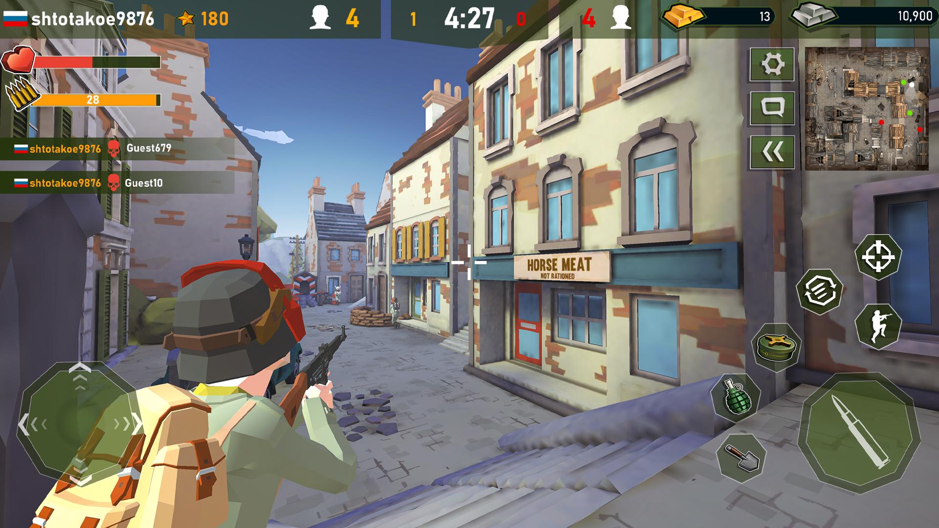 اسکرین شات 8 بازی War Ops: WW2 Online Army Games