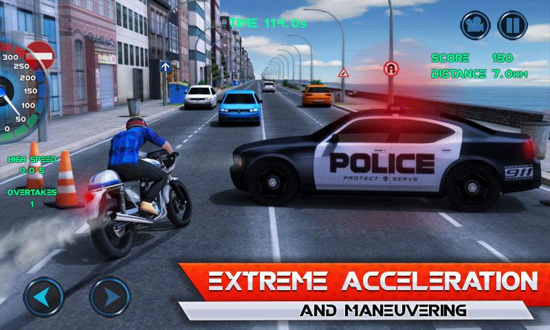 اسکرین شات 1 بازی Moto Traffic Race