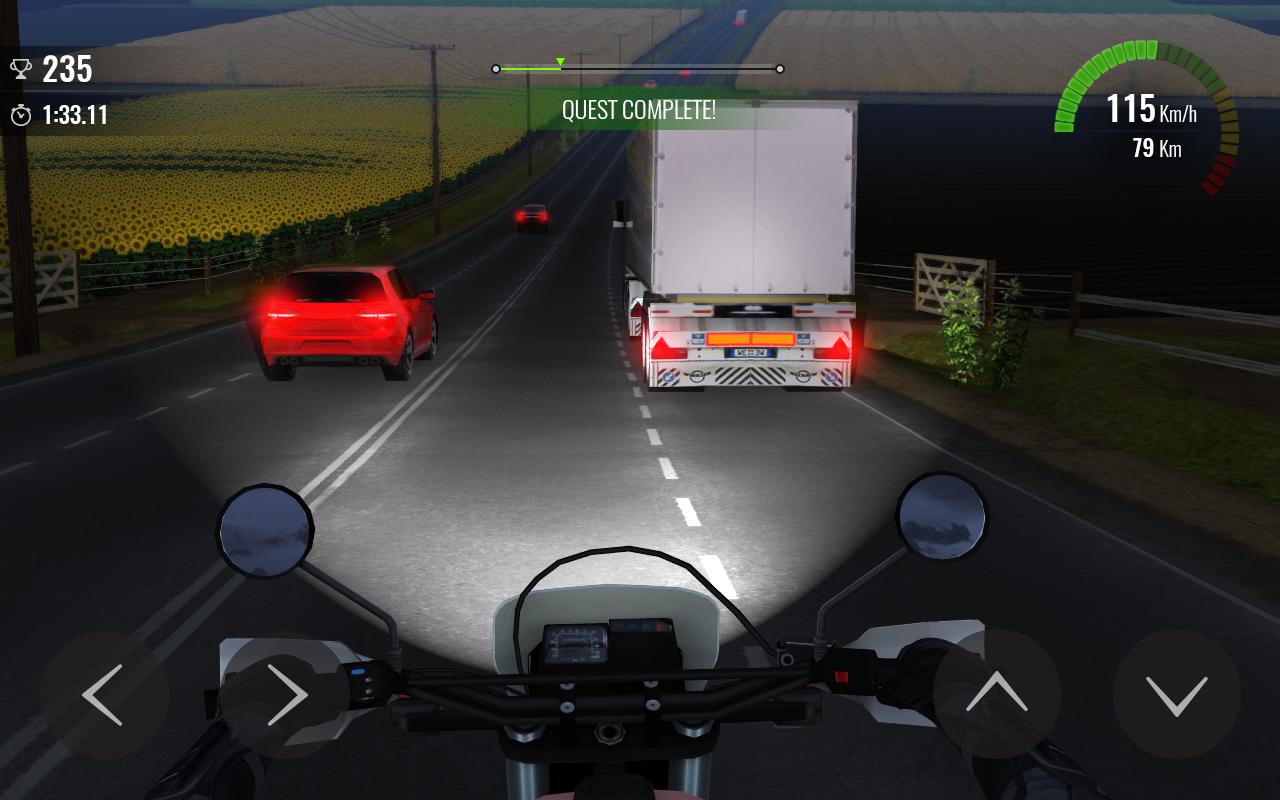 اسکرین شات 4 بازی Moto Traffic Race 2
