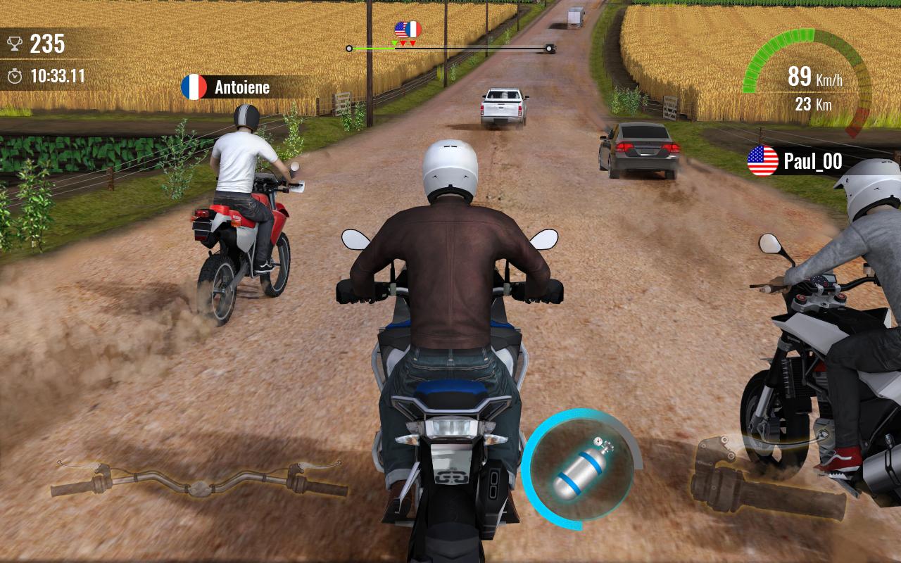 اسکرین شات 2 بازی Moto Traffic Race 2