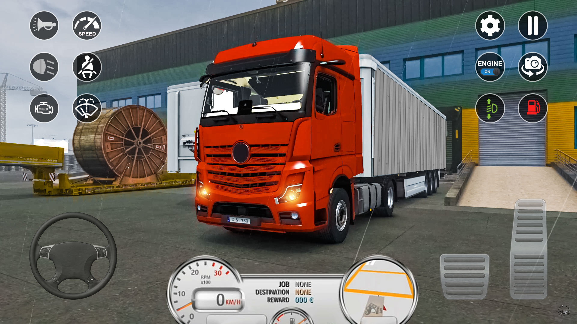 اسکرین شات 1 بازی Europe Cargo Trucks Simulator