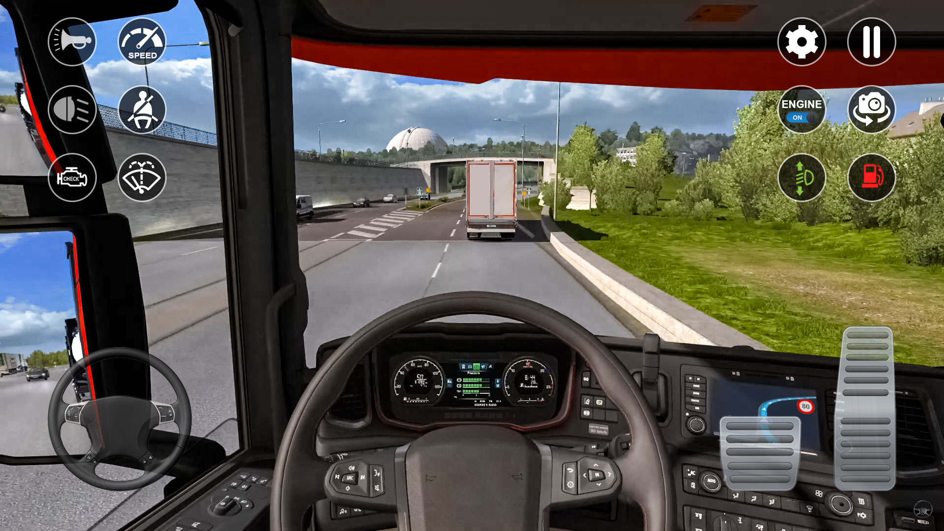 اسکرین شات 4 بازی Europe Cargo Trucks Simulator