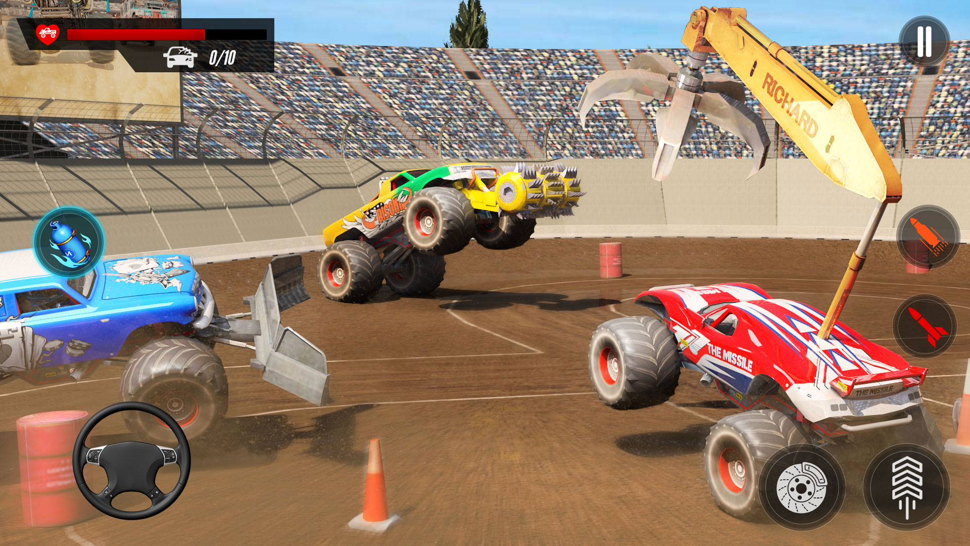 اسکرین شات 5 بازی Monster Truck Jam Games 2022
