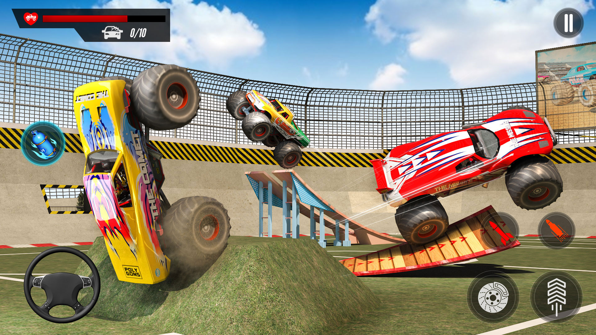 اسکرین شات 4 بازی Monster Truck Jam Games 2022