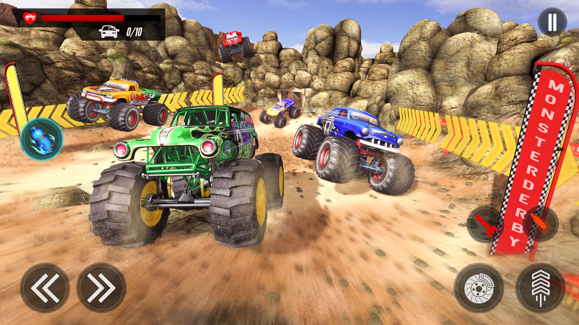 اسکرین شات 2 بازی Monster Truck Jam Games 2022