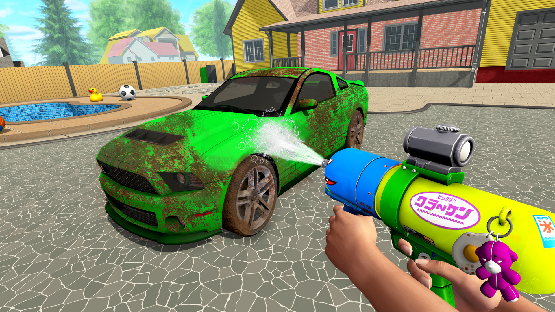 اسکرین شات 3 بازی Power Washing Simulator 3D Car