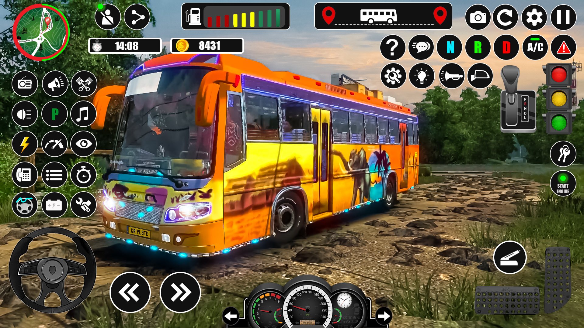 اسکرین شات 3 بازی Offroad Coach Bus Simulator 3D