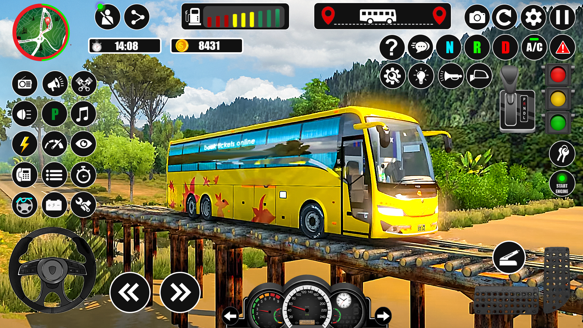 اسکرین شات 1 بازی Offroad Coach Bus Simulator 3D