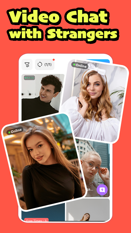 اسکرین شات 5 برنامه HOLLA - Live Video Call