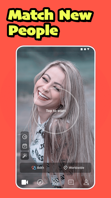 اسکرین شات 3 برنامه HOLLA - Live Video Call