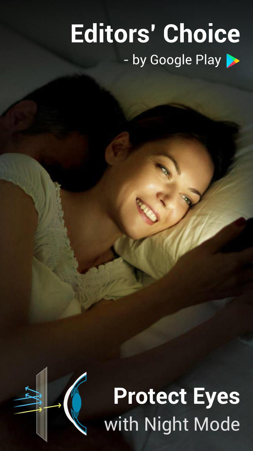اسکرین شات 1 برنامه Blue Light Filter - Night Mode