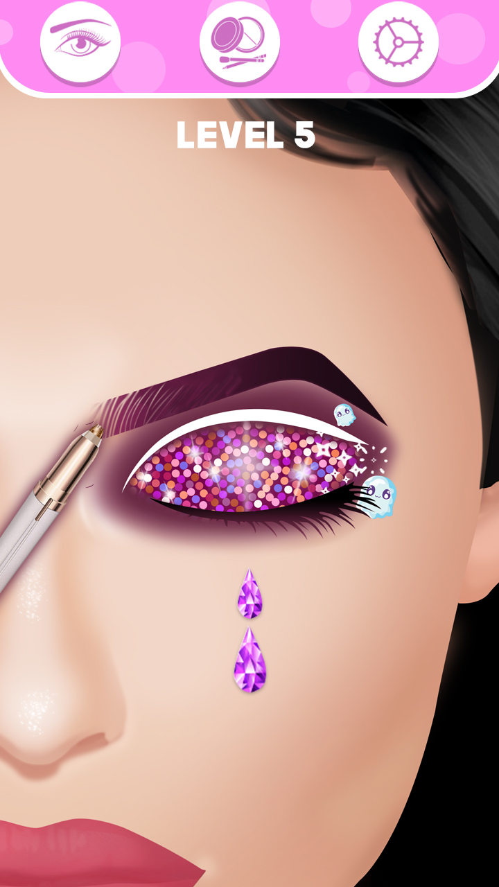 اسکرین شات 6 بازی Eye Makeup Art Salon