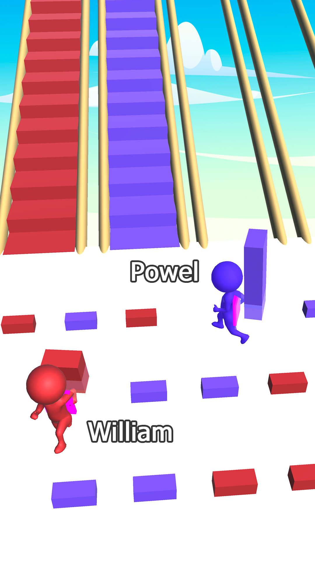 اسکرین شات 4 بازی Bridge Money Rush Run Race 3D