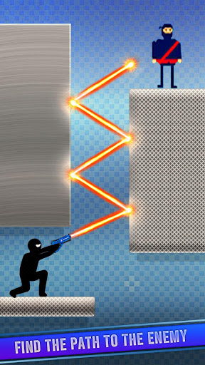 اسکرین شات 2 بازی Mr Spy Stickman Bullet Shooter Free Offline Games