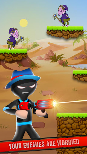 اسکرین شات 5 بازی Mr Spy Stickman Bullet Shooter Free Offline Games