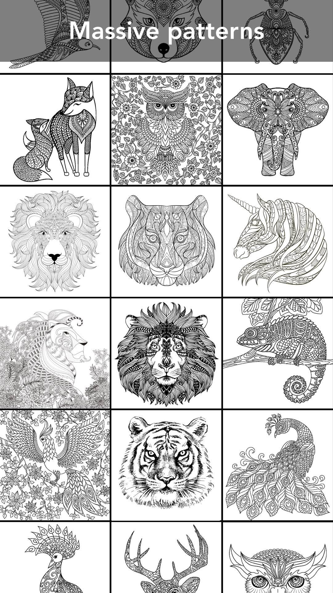 اسکرین شات 2 بازی Animal Coloring Book