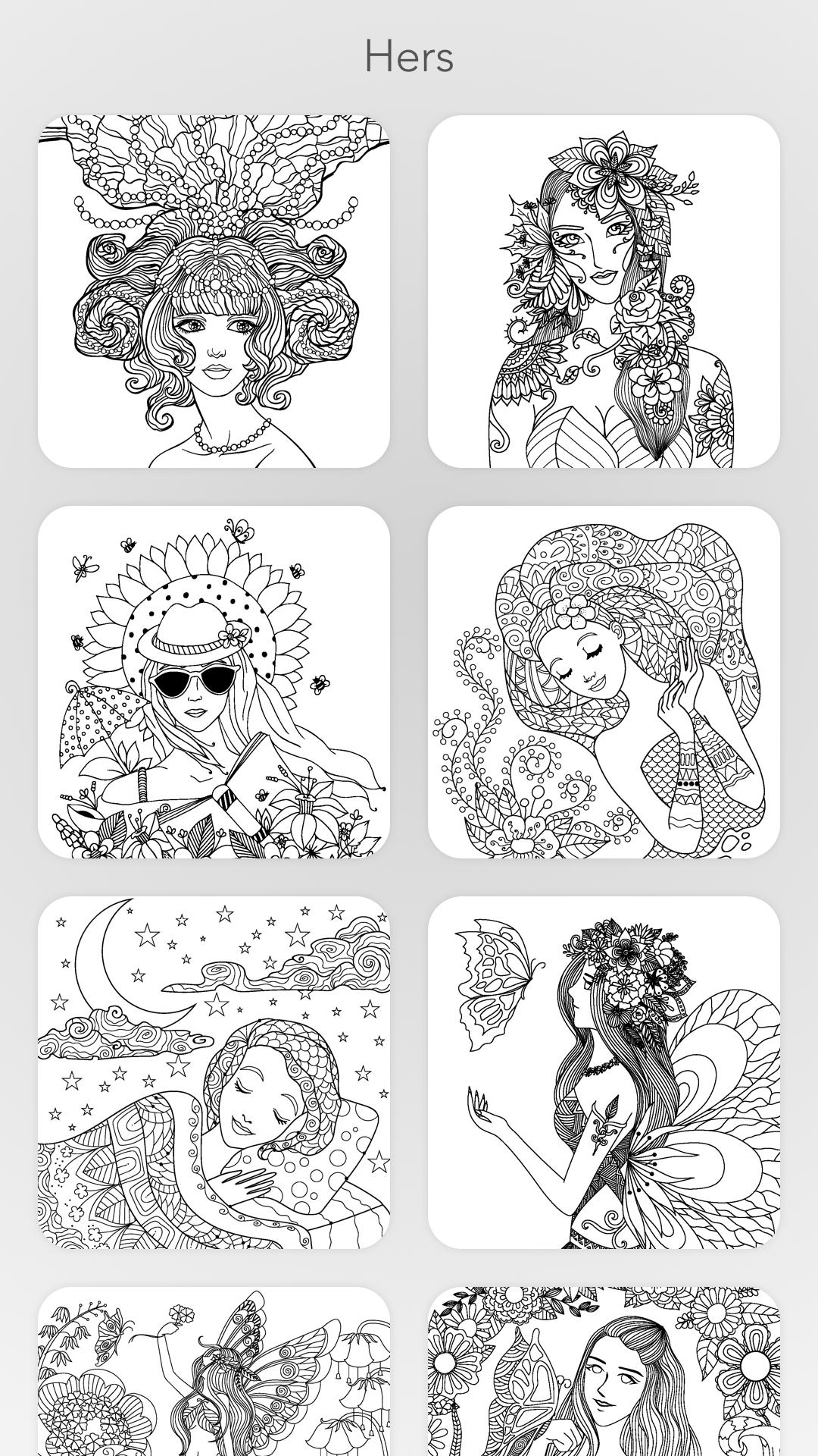 اسکرین شات 7 برنامه Garden Coloring Book