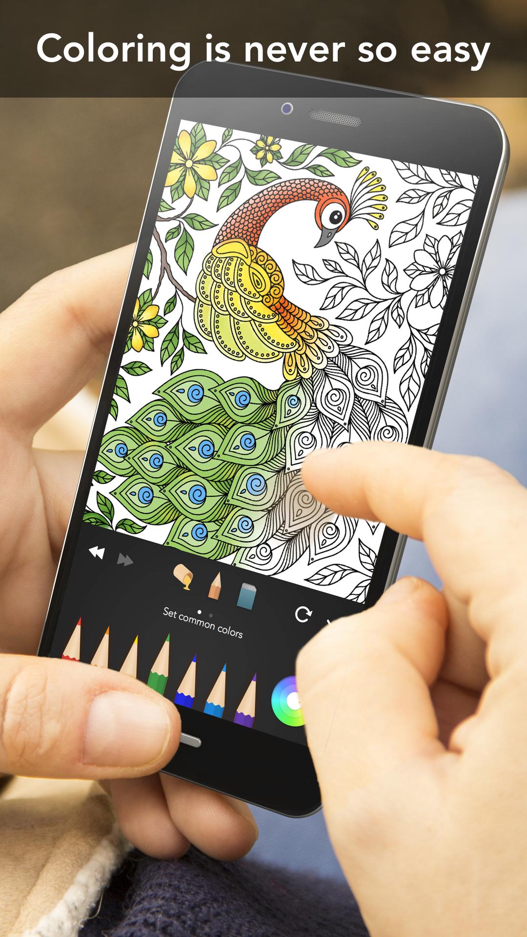 اسکرین شات 3 برنامه Garden Coloring Book