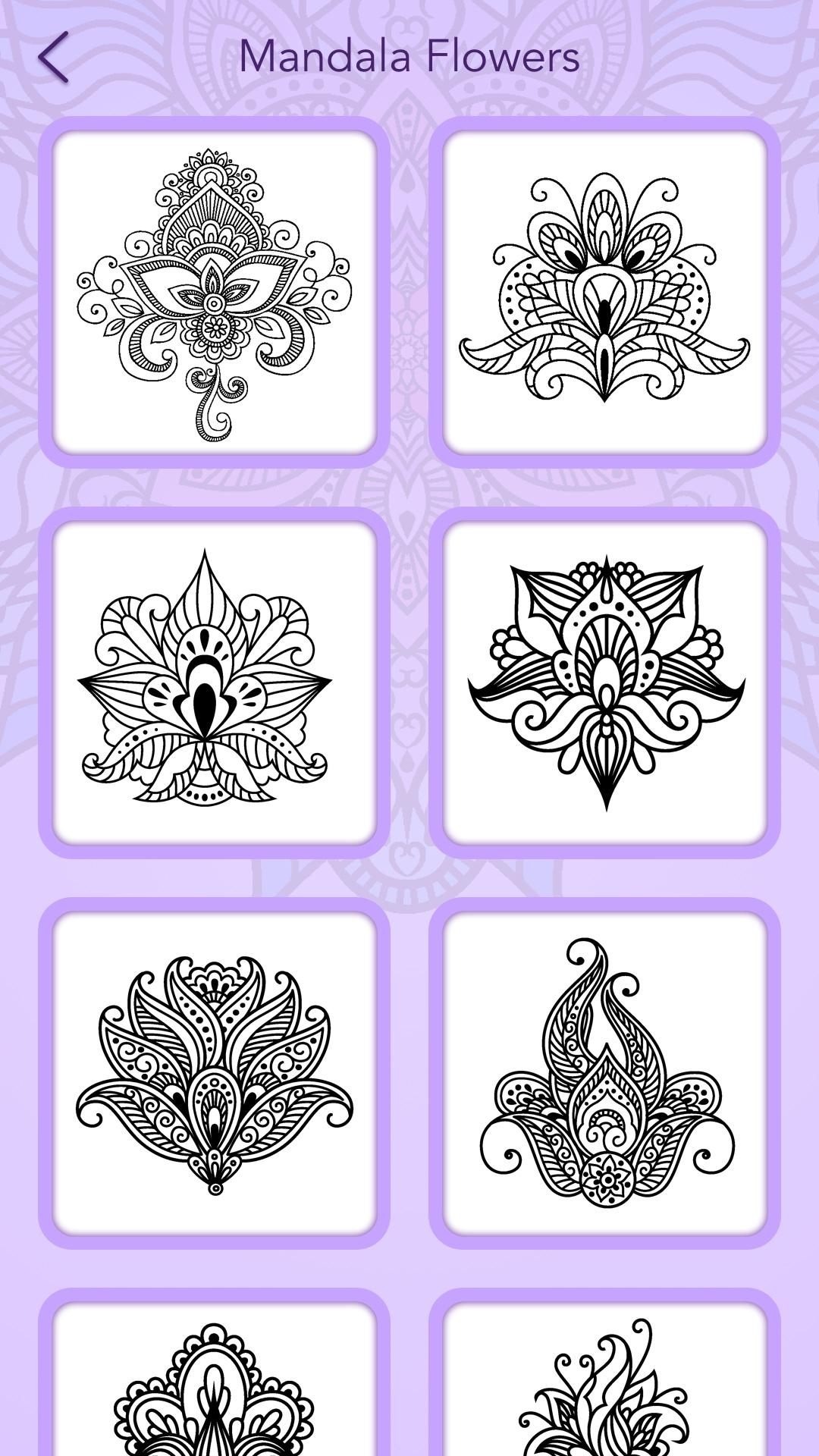 اسکرین شات 8 بازی Mandala Coloring Book