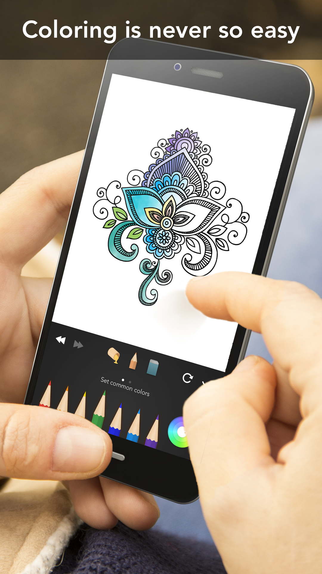 اسکرین شات 4 بازی Mandala Coloring Book