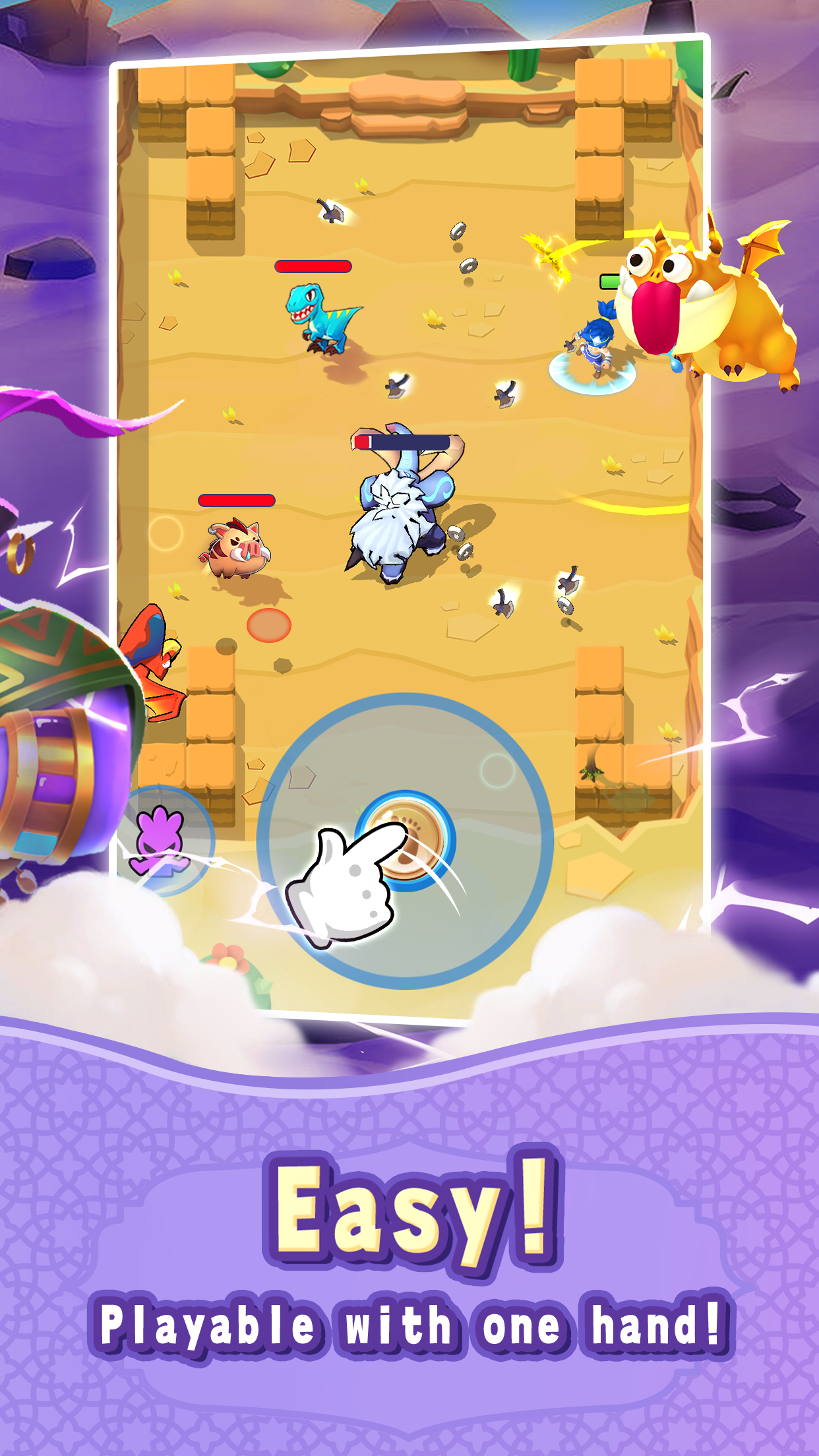 اسکرین شات 3 بازی Cave Shooter-Instant Shooting