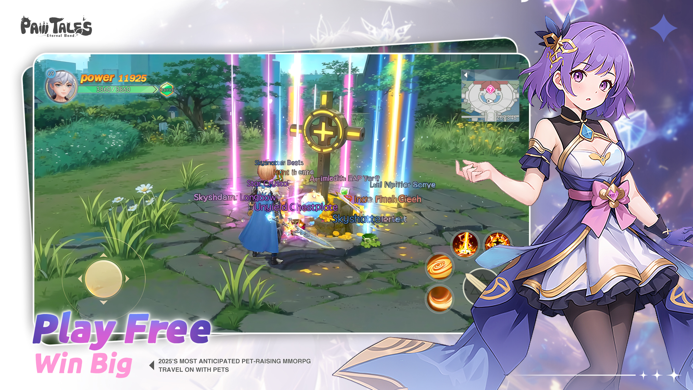 اسکرین شات 1 بازی Paw Tales: Eternal Bond