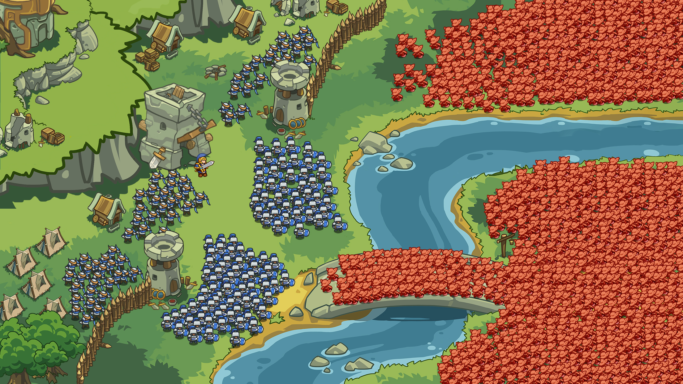 اسکرین شات 1 بازی Nighty Knight: Frontier War TD