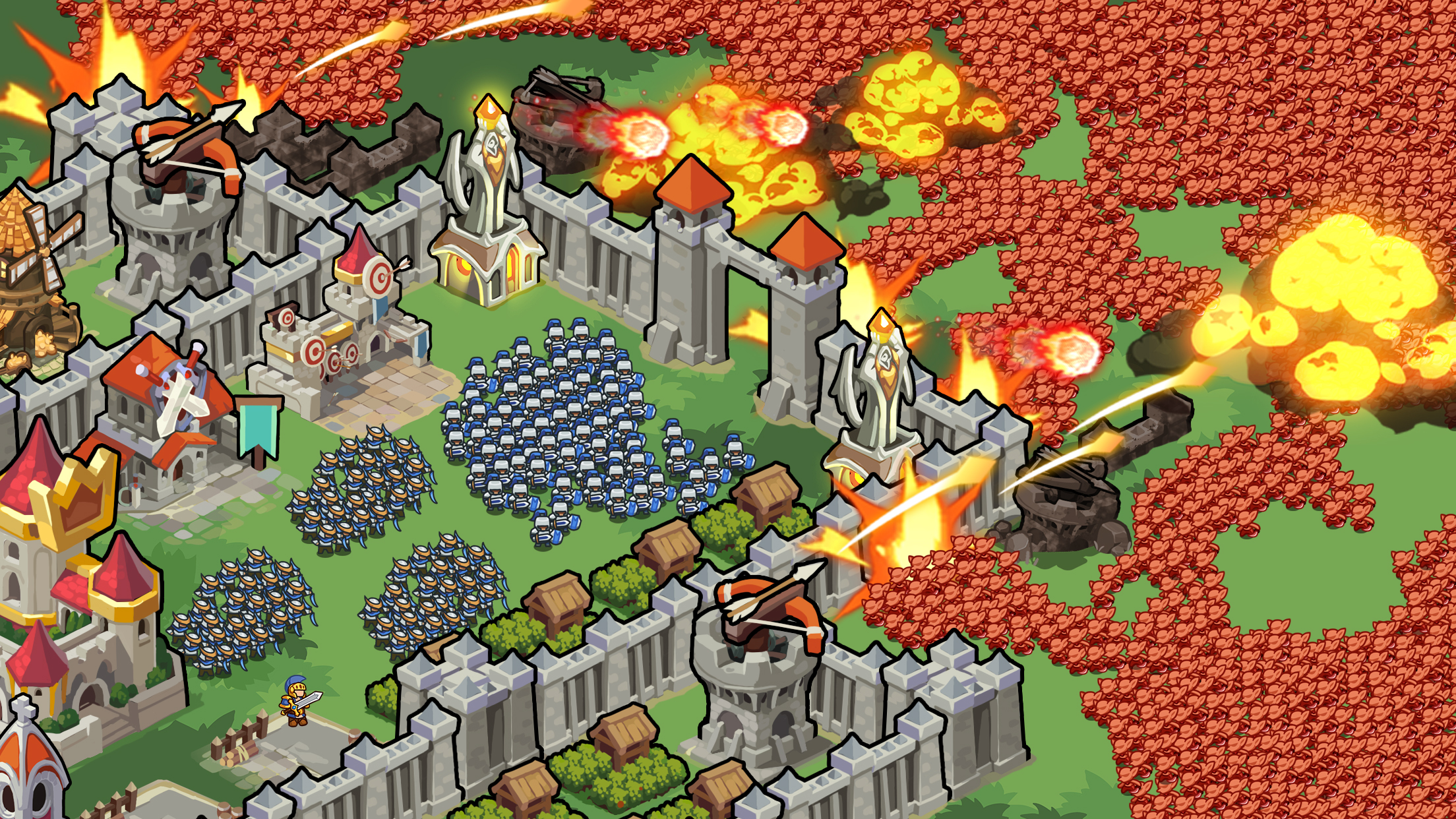 اسکرین شات 5 بازی Nighty Knight: Frontier War TD