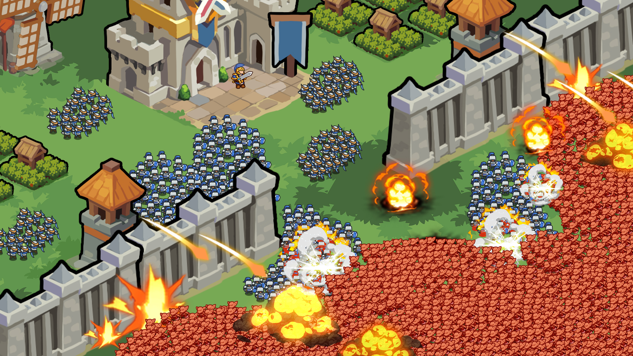اسکرین شات 3 بازی Nighty Knight: Frontier War TD