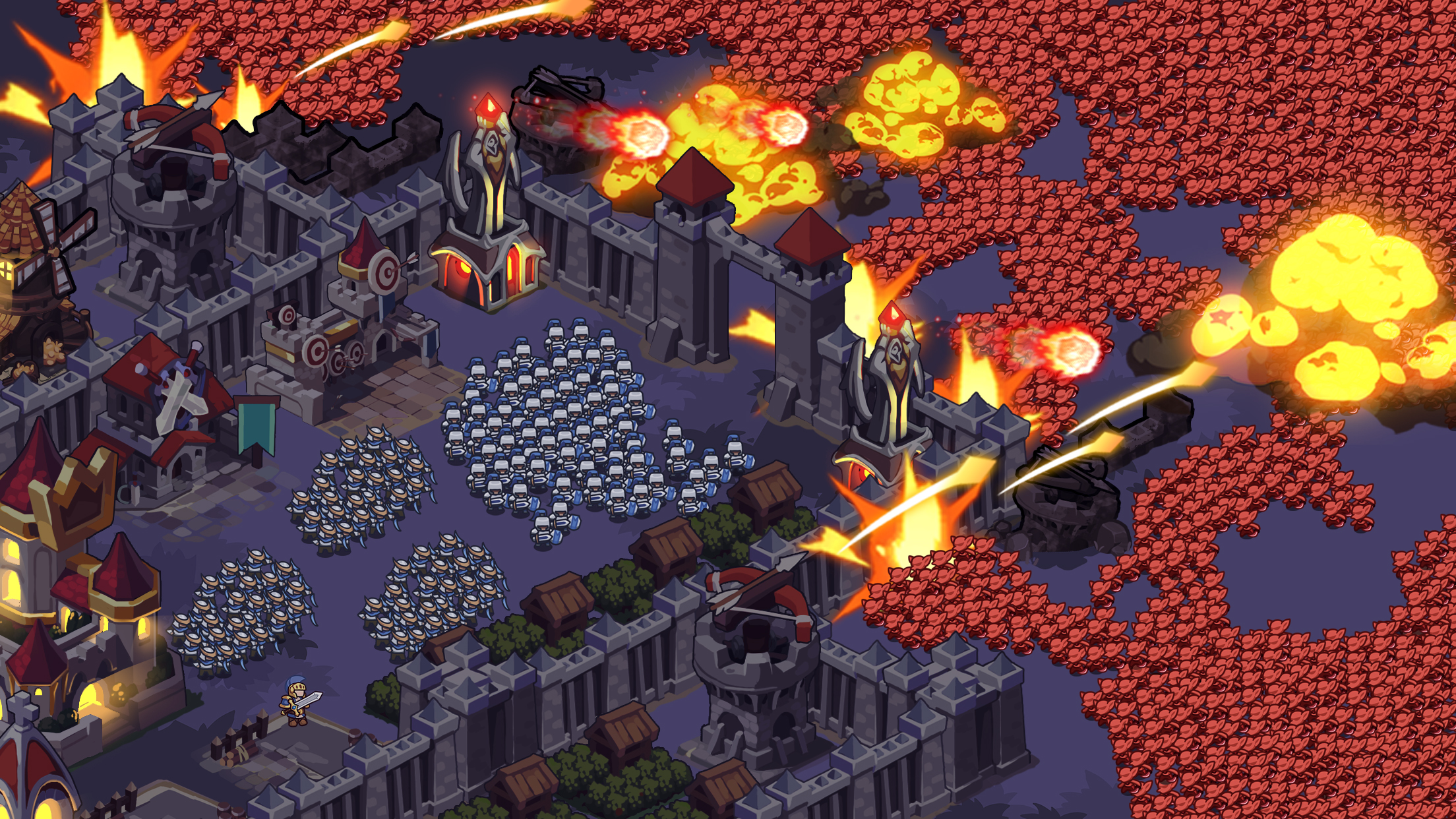 اسکرین شات 6 بازی Nighty Knight: Frontier War TD
