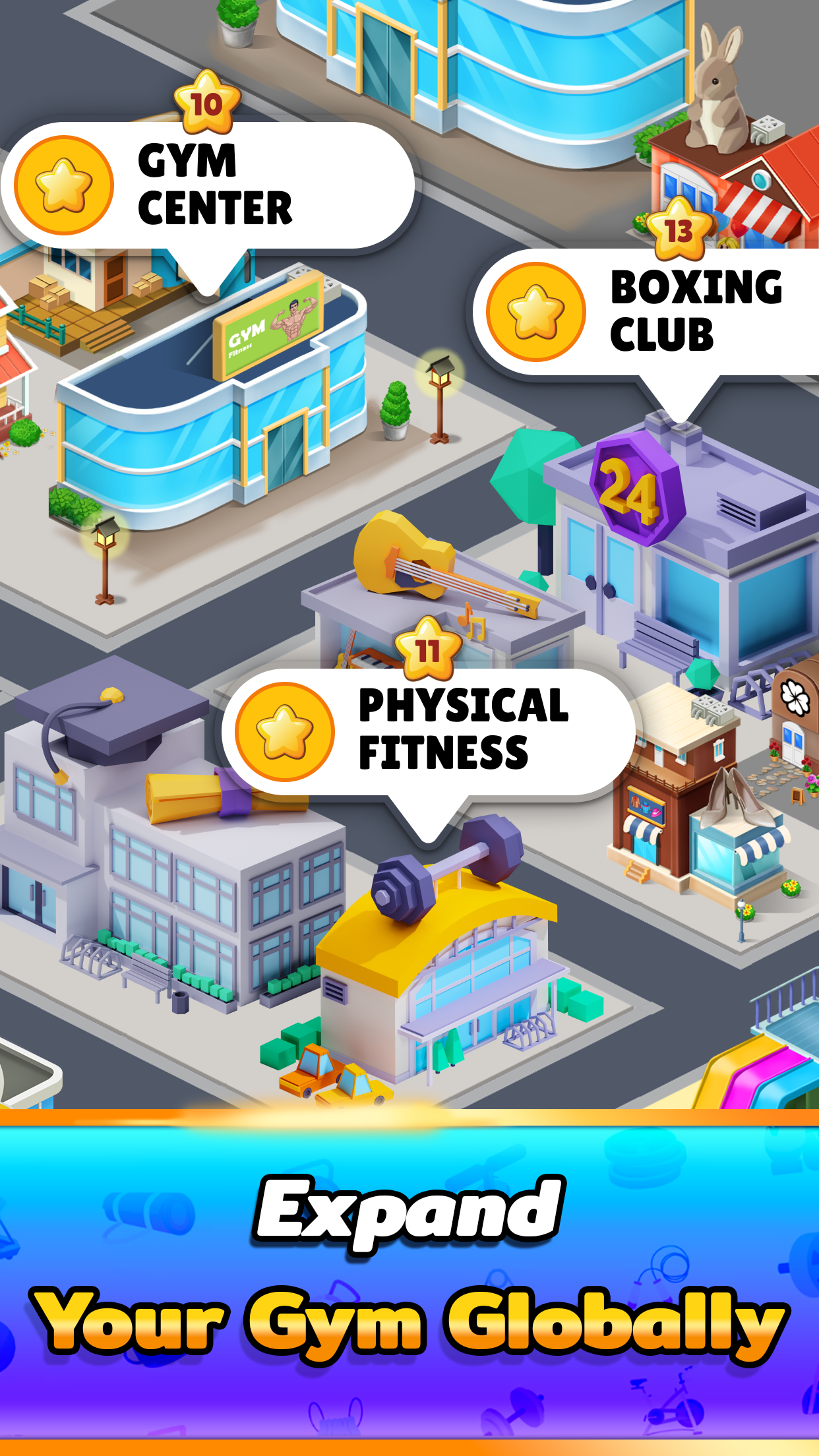 اسکرین شات 5 بازی Idle Boxing Tycoon: Gym Empire