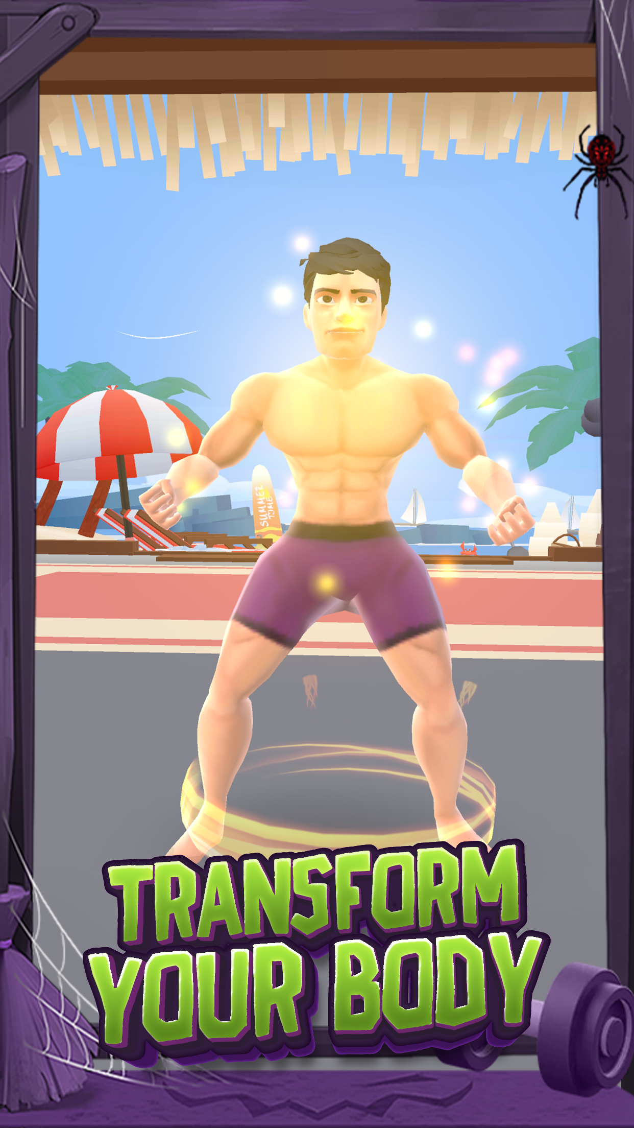 اسکرین شات 3 بازی Idle Gym Life: Strong Man