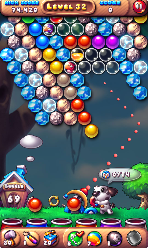 اسکرین شات 5 بازی Bubble Bird Rescue