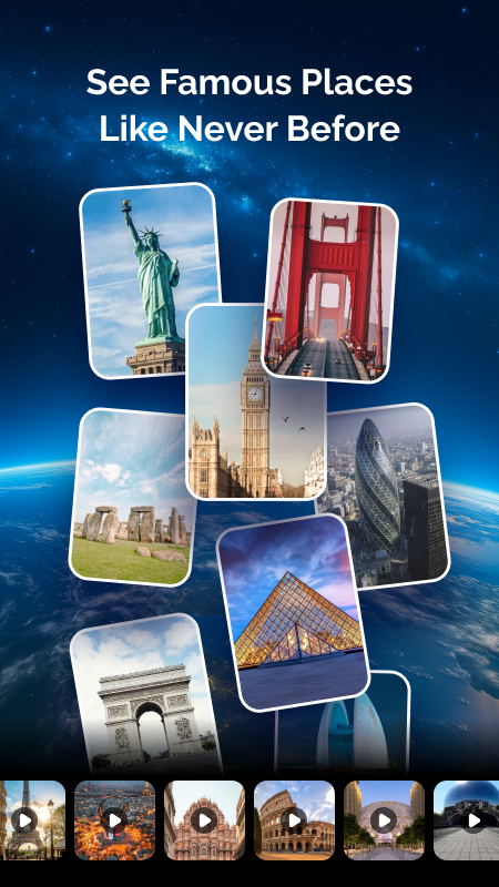 اسکرین شات 5 برنامه Go Earth Map: GPS Live Camera