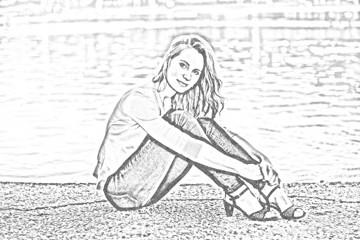 اسکرین شات 4 برنامه Pencil Sketch Camera
