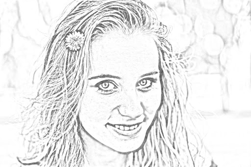 اسکرین شات 1 برنامه Pencil Sketch Camera