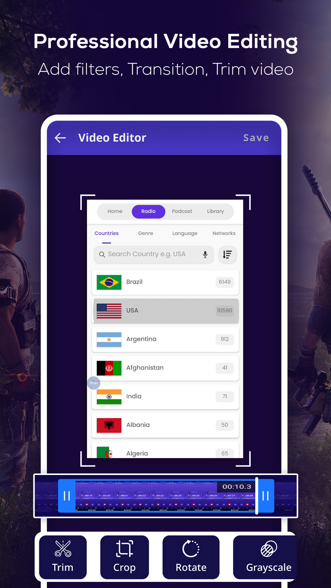 اسکرین شات 2 برنامه Screen Recorder Video Recorder