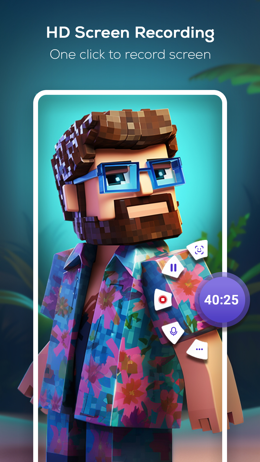اسکرین شات 1 برنامه Screen Recorder Video Recorder