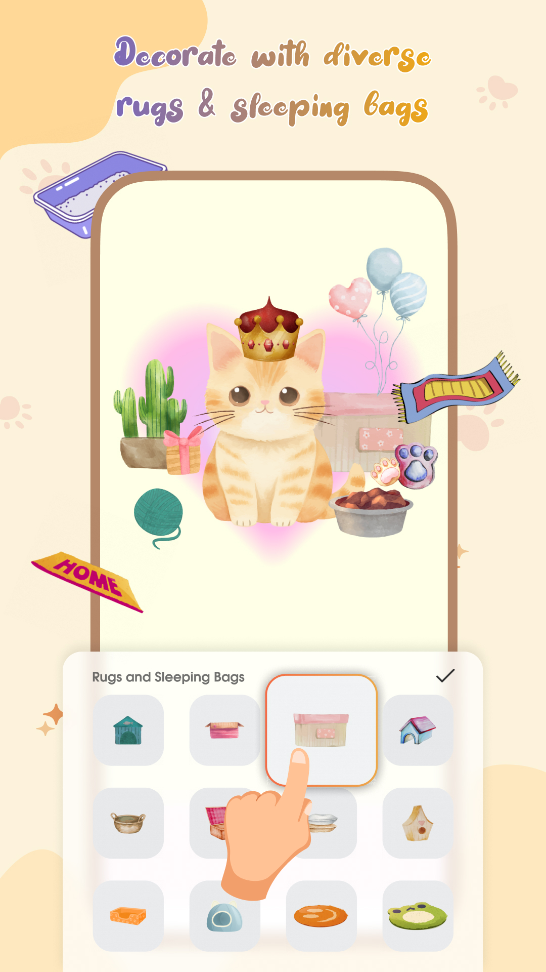 اسکرین شات 6 برنامه Cat Language Keyboard