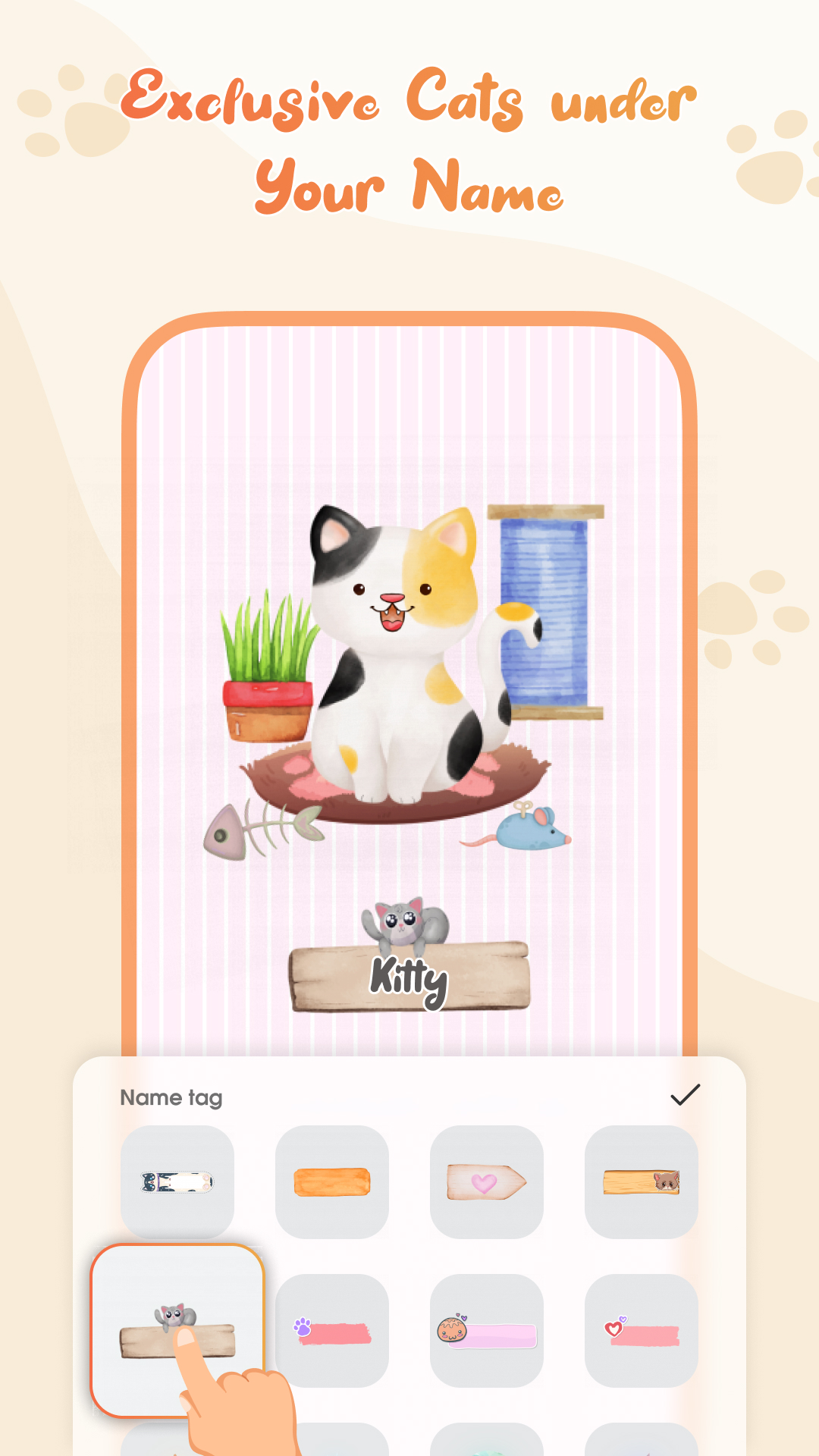 اسکرین شات 7 برنامه Cat Language Wallpaper