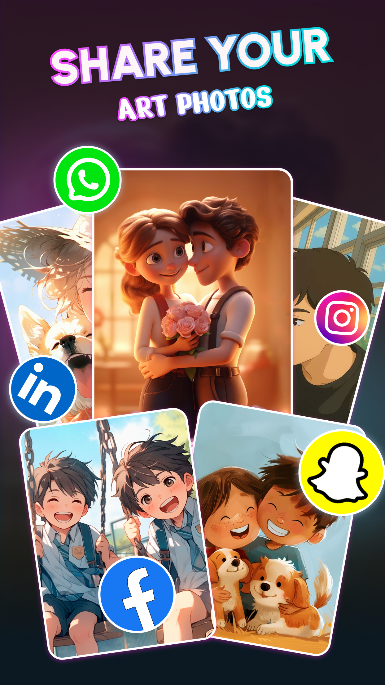 اسکرین شات 5 برنامه Color Phone: Call Screen Theme