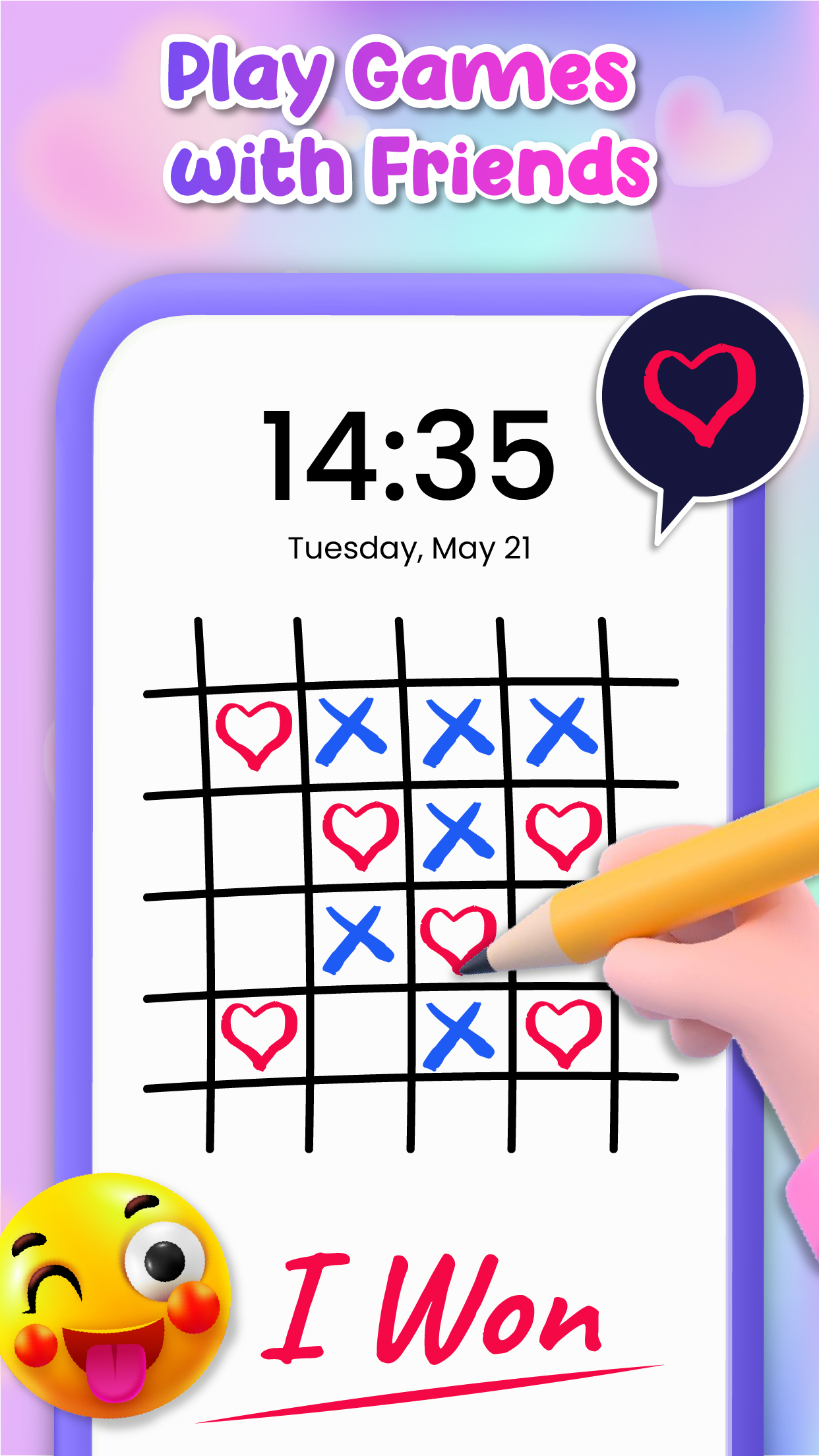 اسکرین شات 4 برنامه Lockscreen Drawing